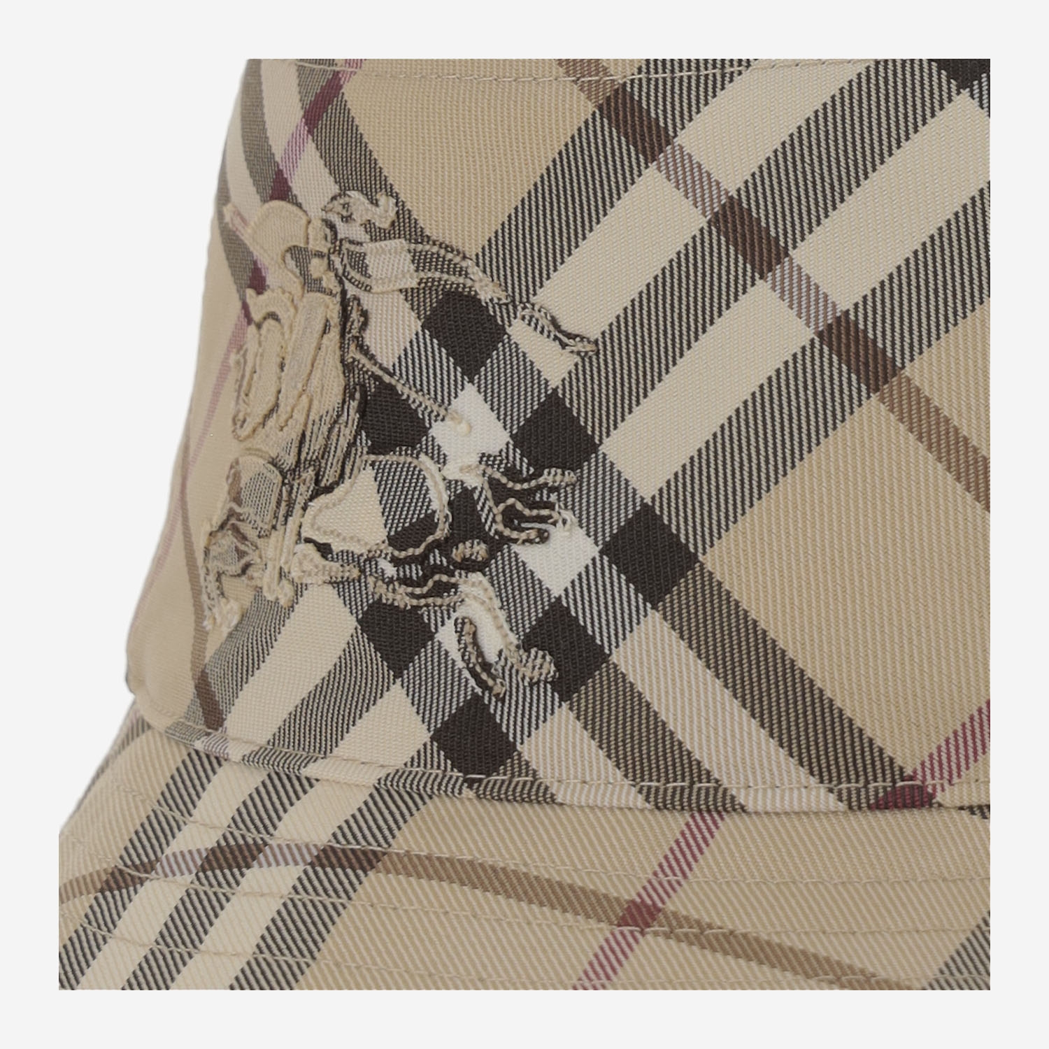 [Burberry] Hat SS25 8103382ALABASTERIPCHECK