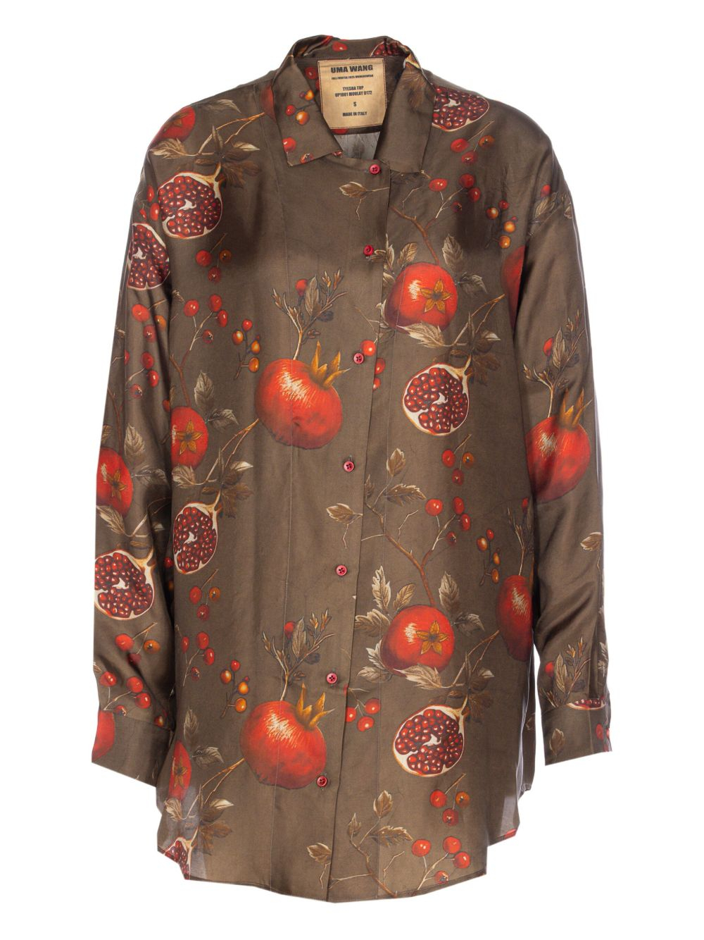 [UMA WANG] Shirts Long Sleeve FW25 UP1001UW067