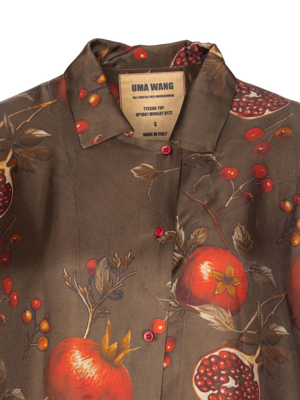 [UMA WANG] Shirts Long Sleeve FW25 UP1001UW067