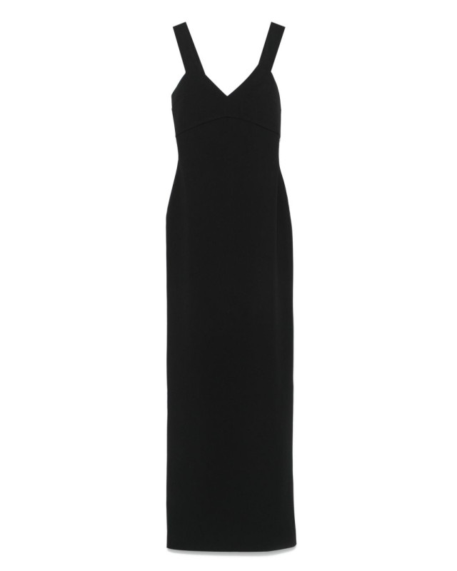 [Solace London] Sleeveless dress FW25 OS44044BLACK