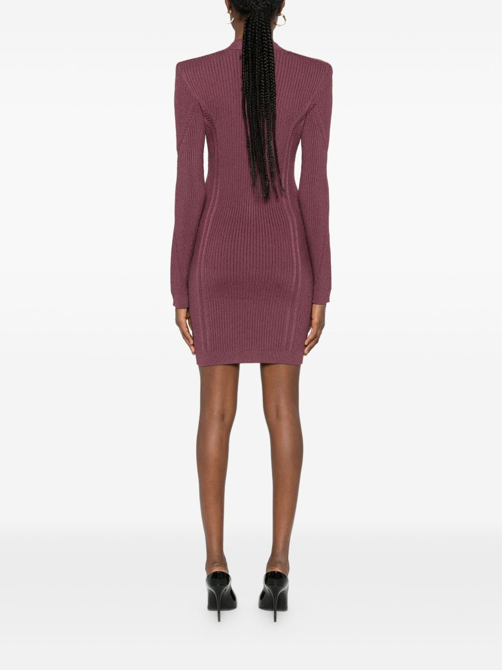 [Balmain] Long sleeve dress FW25 FF0R8033KJ155DR