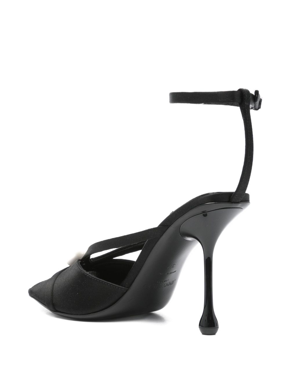 [Jimmy Choo] Sandals FW25 SIVA95AODBLACK/WHITE