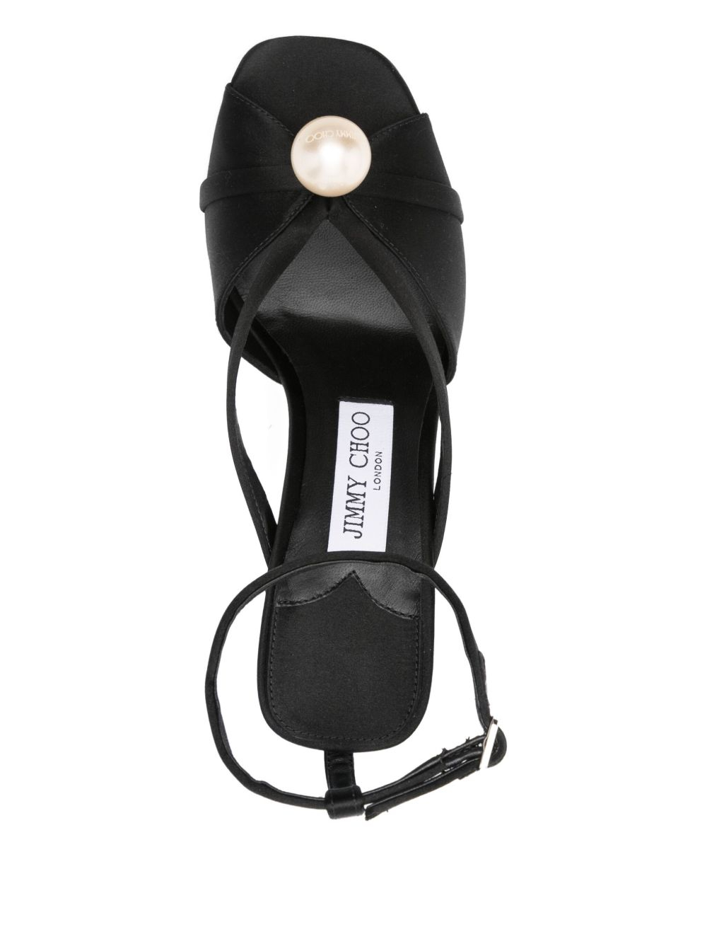 [Jimmy Choo] Sandals FW25 SIVA95AODBLACK/WHITE