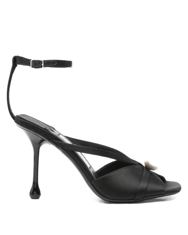[Jimmy Choo] Sandals FW25 SIVA95AODBLACK/WHITE