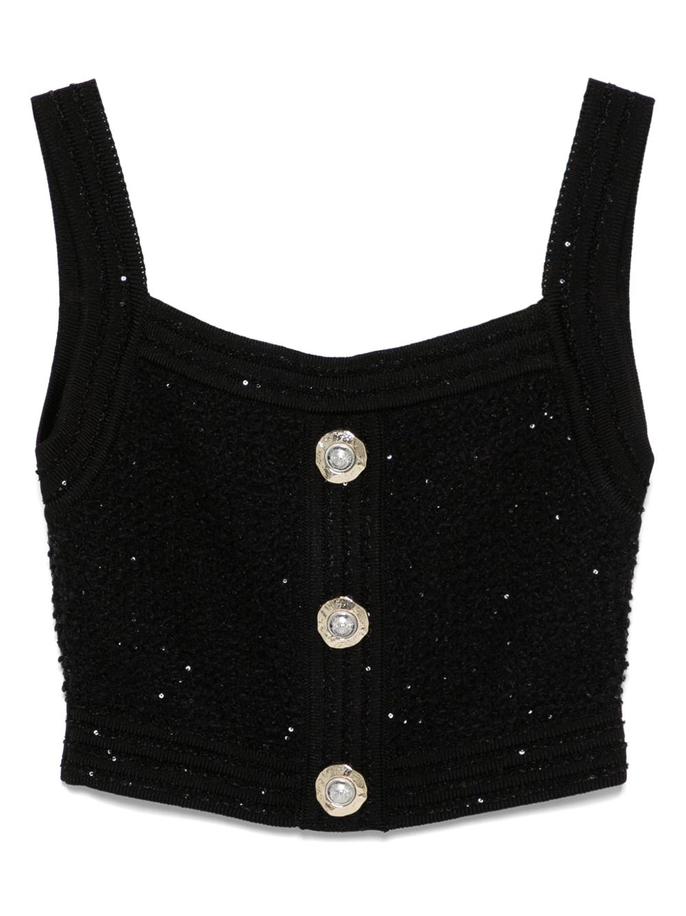 [Balmain] T-shirts Sleeveless FW25 FF1AB052KI740PA