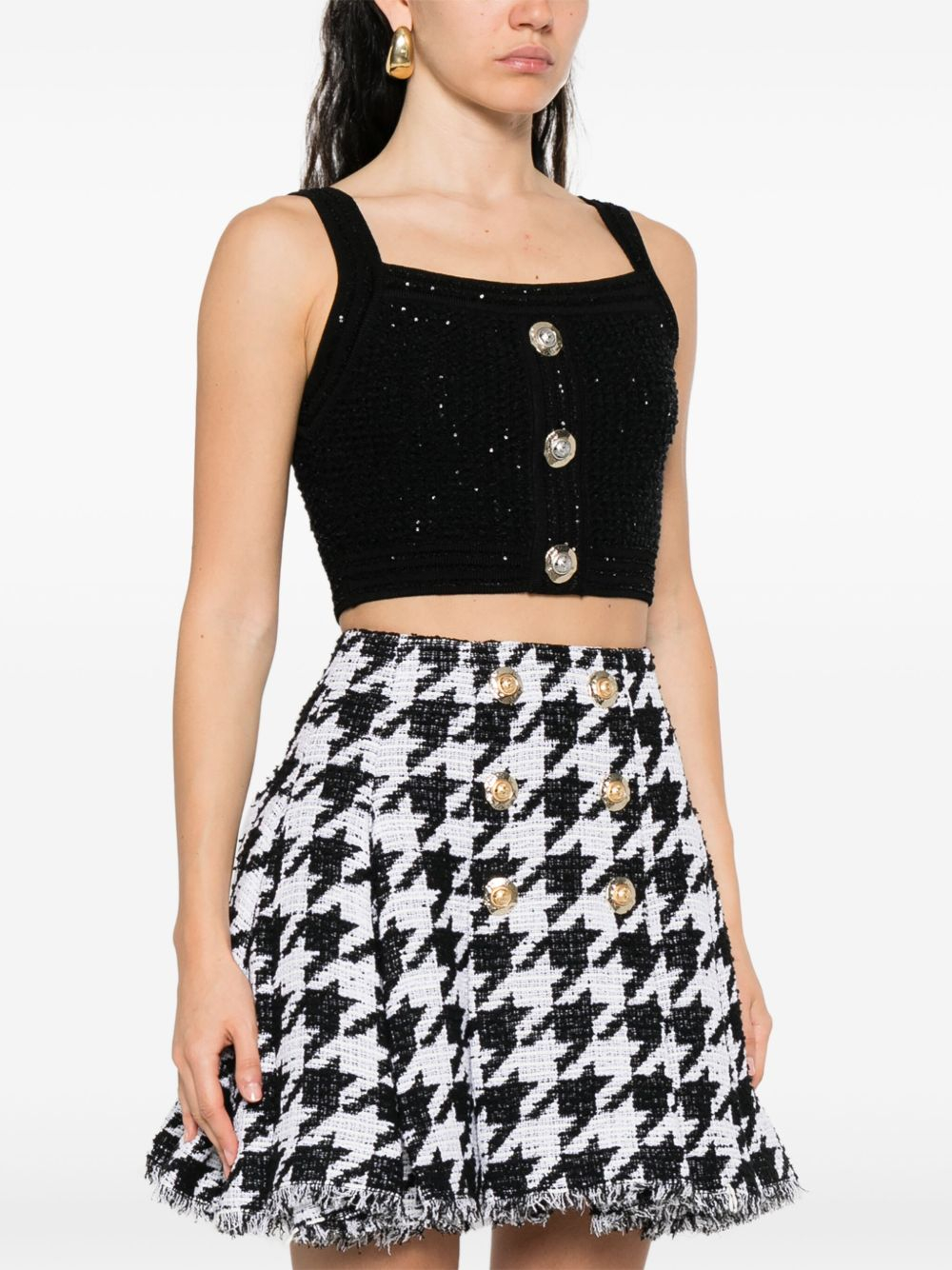 [Balmain] T-shirts Sleeveless FW25 FF1AB052KI740PA