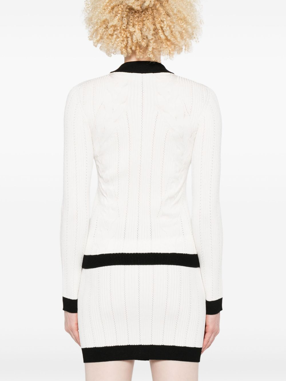 [Balmain] Cardigan FW25 FF1KL191KI64GAB