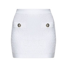 [Balmain] Midi skirt FW25 FF1LB015KI740FA