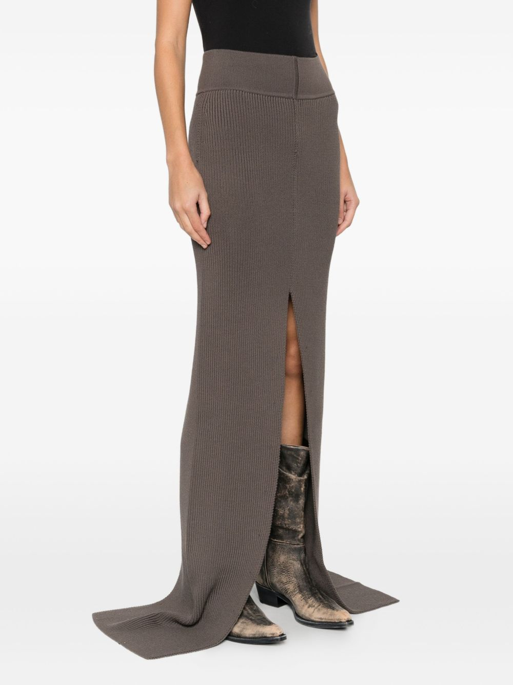 [Rick Owens] Midi skirt FW25 RO02E4672KWVH78