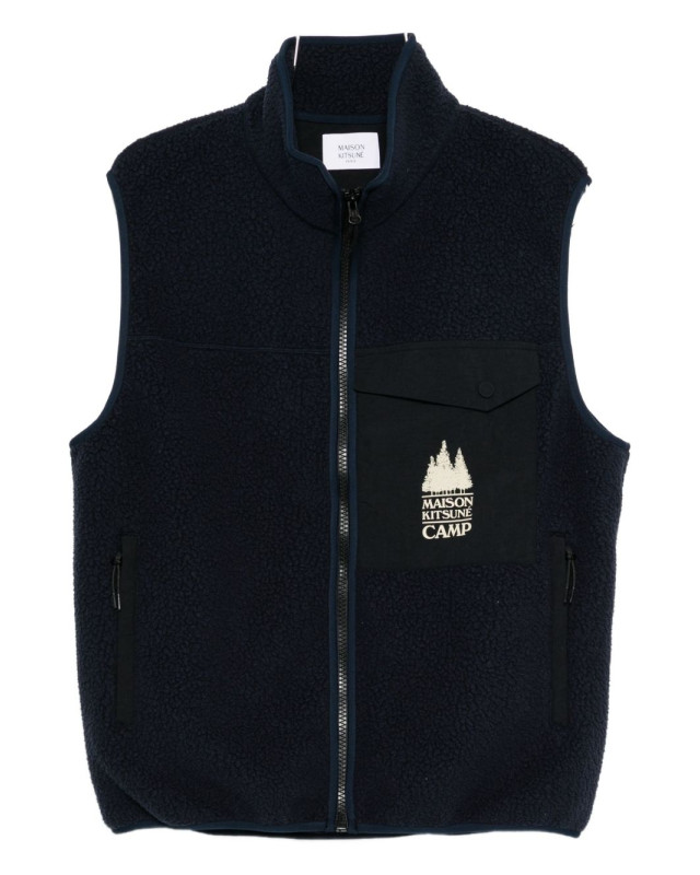 [MAISON KITSUNE] Vest FW25 PM02137WM2031P480