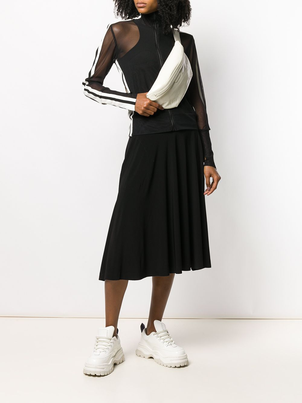 [Norma Kamali] Midi skirt SS25 KK329SPL014001