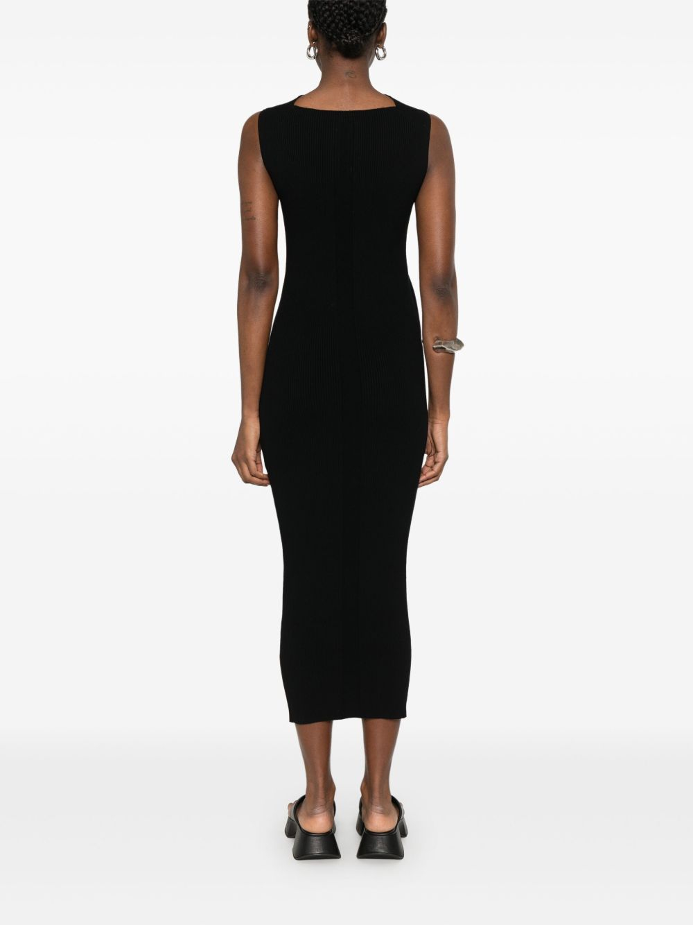 [Rick Owens] Sleeveless dress SS25 RP01E7638RIBVI09