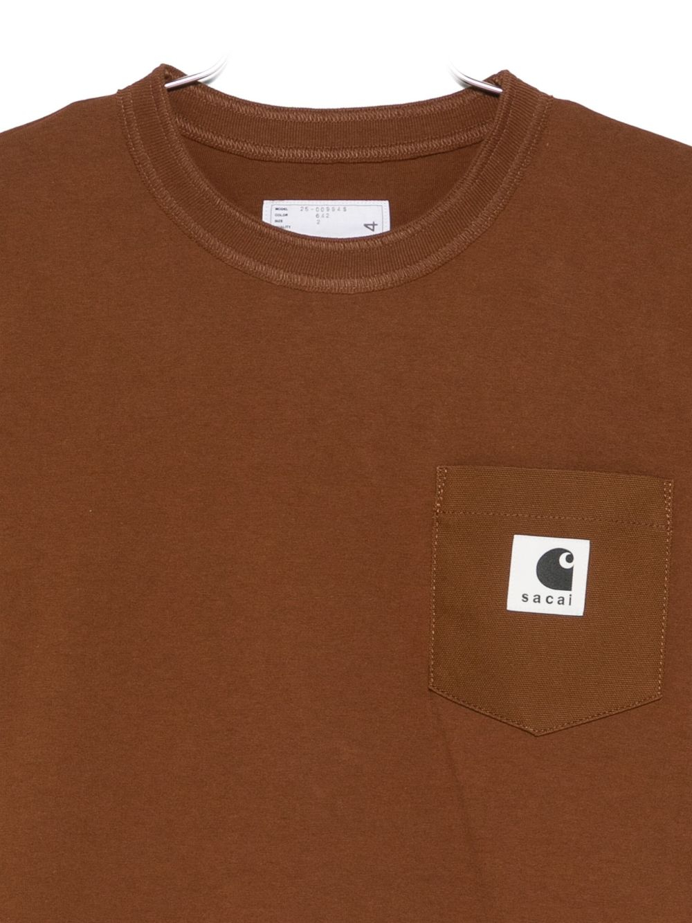 [Sacai] T-shirts Long Sleeve FW25 25-00994S642
