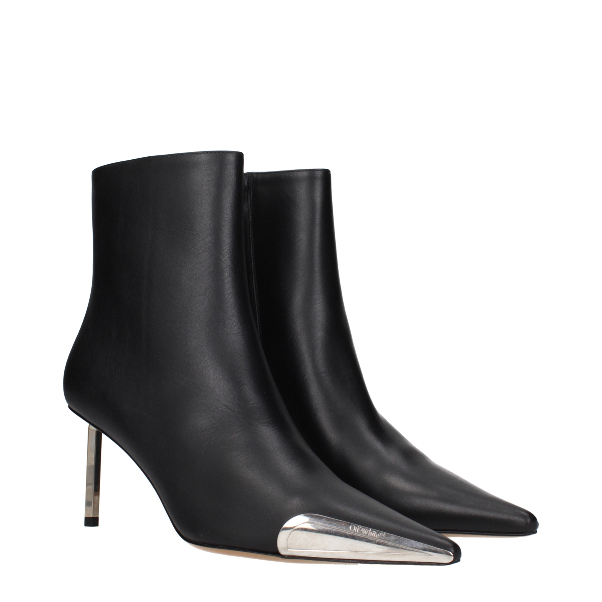 [Off-White] Ankle Boots SS25 OWID054LEA0011072