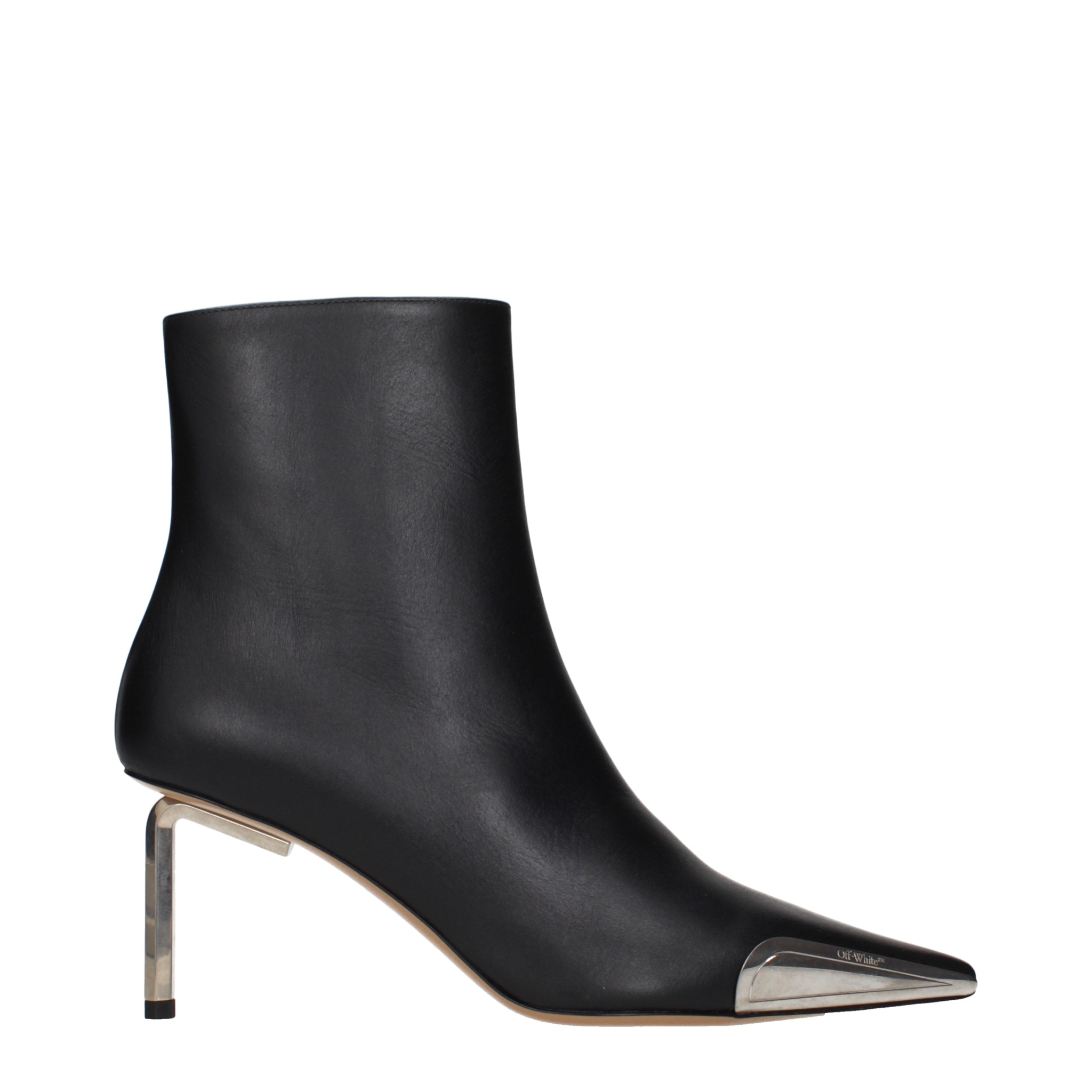 [Off-White] Ankle Boots SS25 OWID054LEA0011072