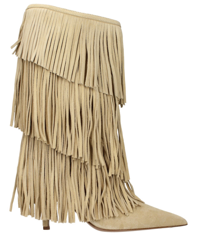 [Paris Texas] Long Boots SS25 PX1531XV0SSECRU
