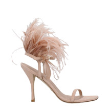 [Stuart Weitzman] Sandals SS25 PLUME100RFSSD582POUDRE