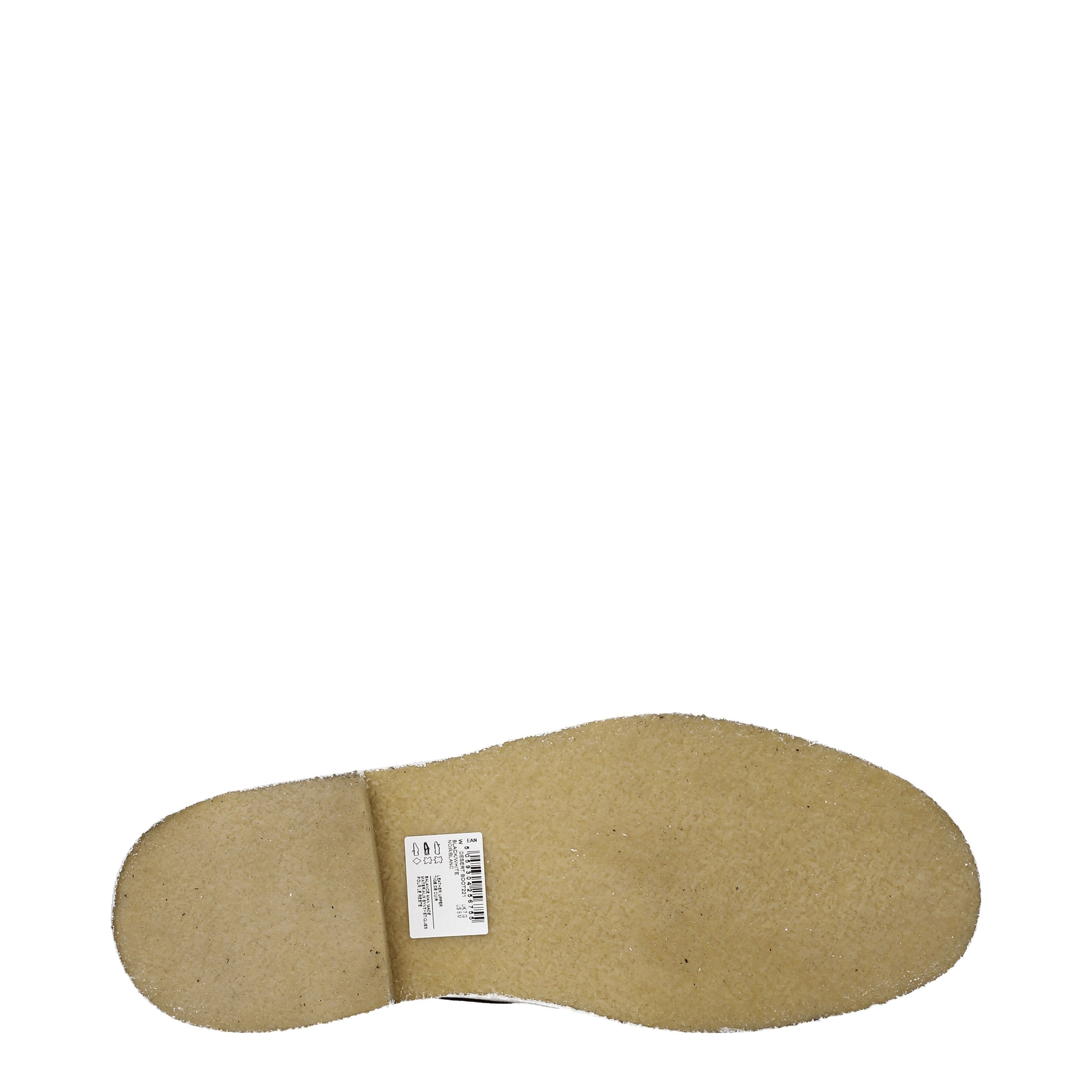 [Clarks] Loafer SS25 DESERTBOOT221CAMOSCIOBLKWHITE