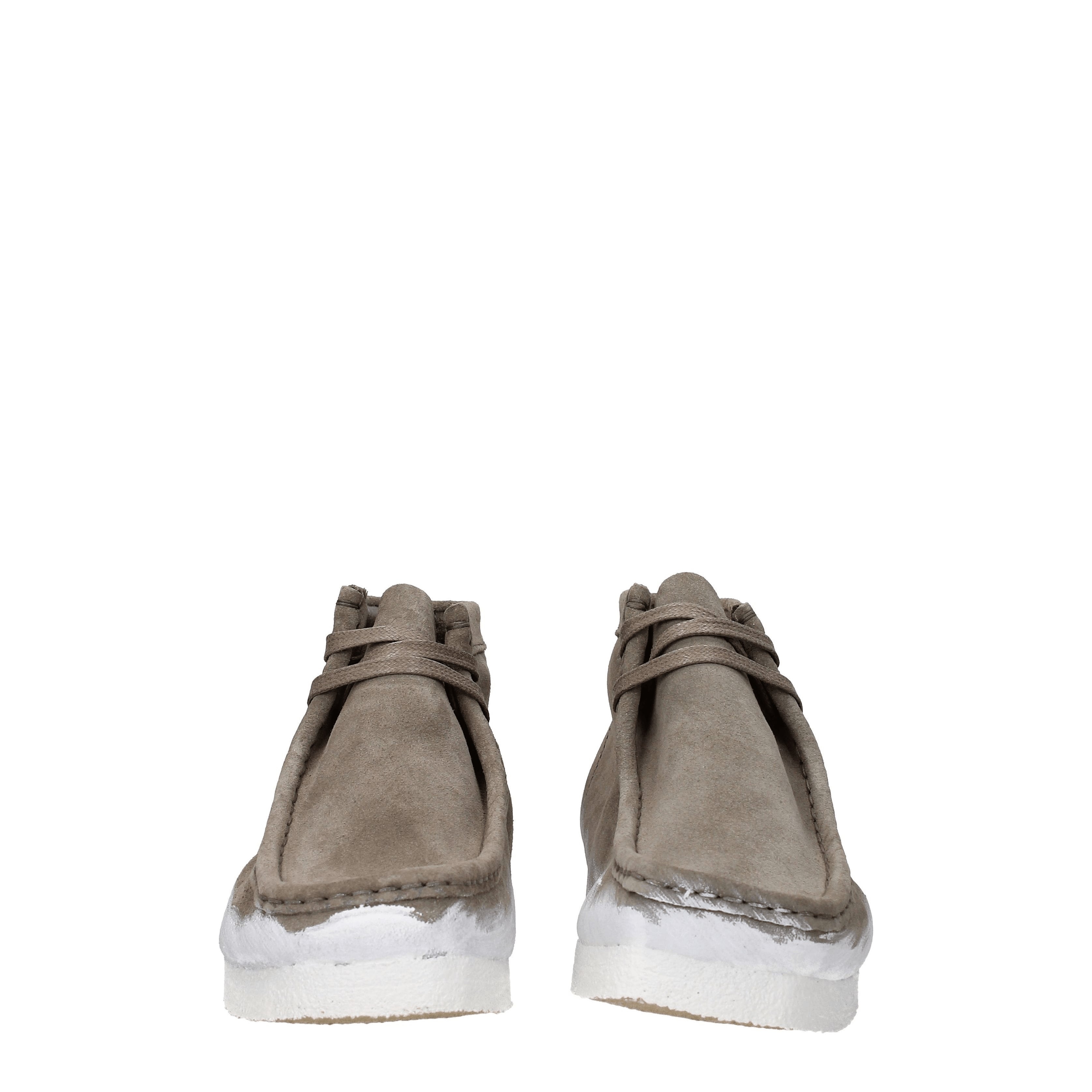 [Clarks] Loafer SS25 WALLABEEBOOTCAMOSCIOSAGECOMBI