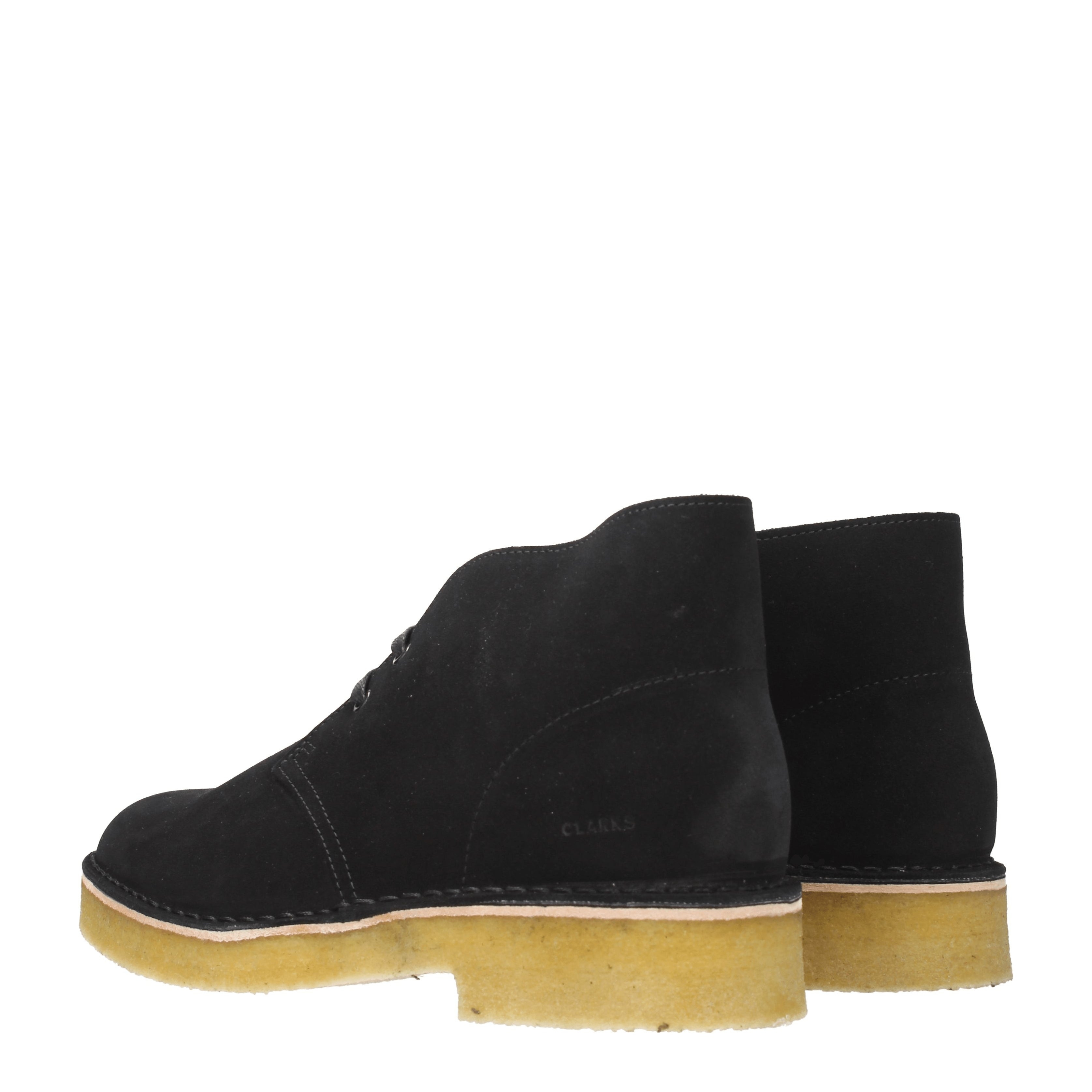 [Clarks] Loafer SS25 DESERTBOOT221SUEDEBLACKSDE
