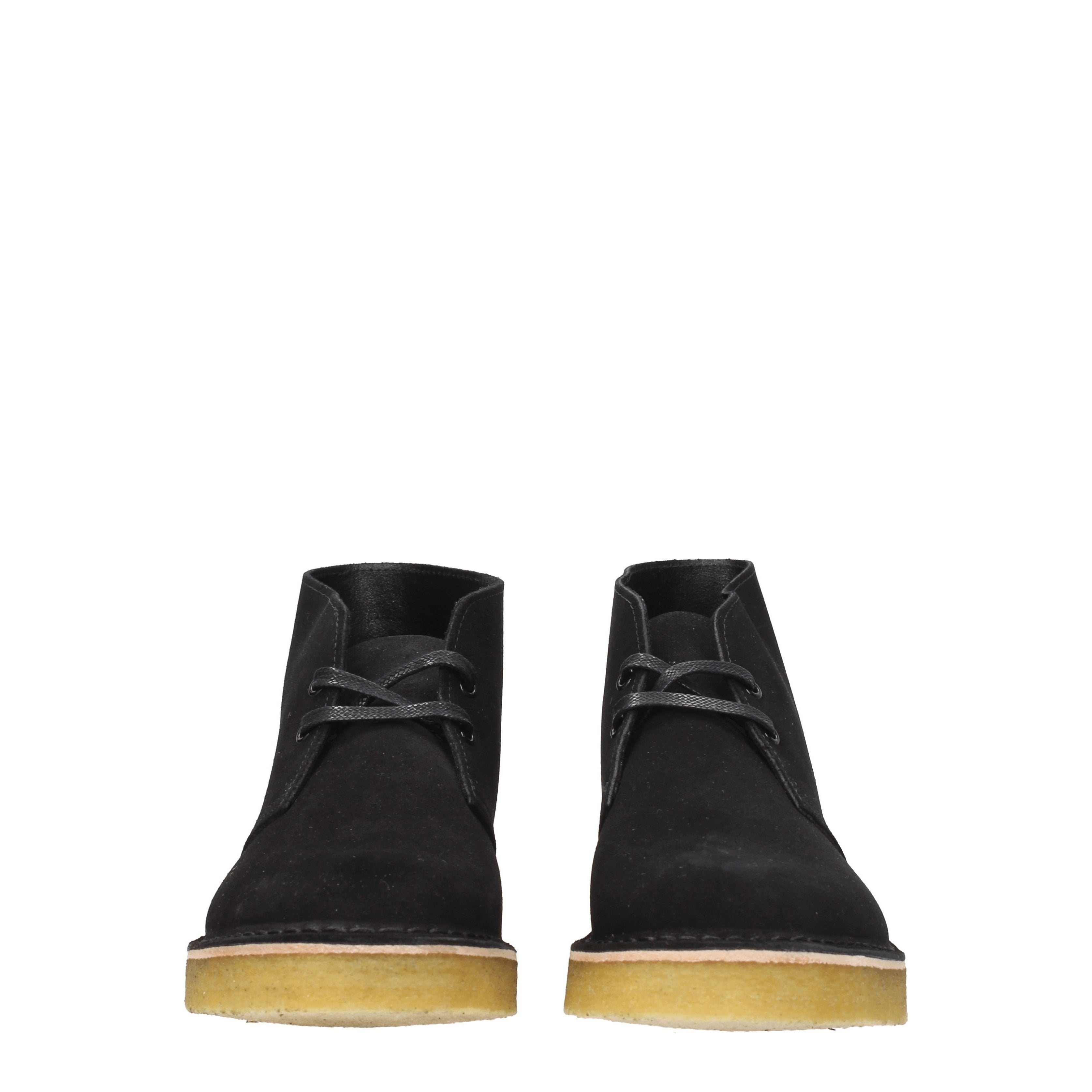 [Clarks] Loafer SS25 DESERTBOOT221SUEDEBLACKSDE