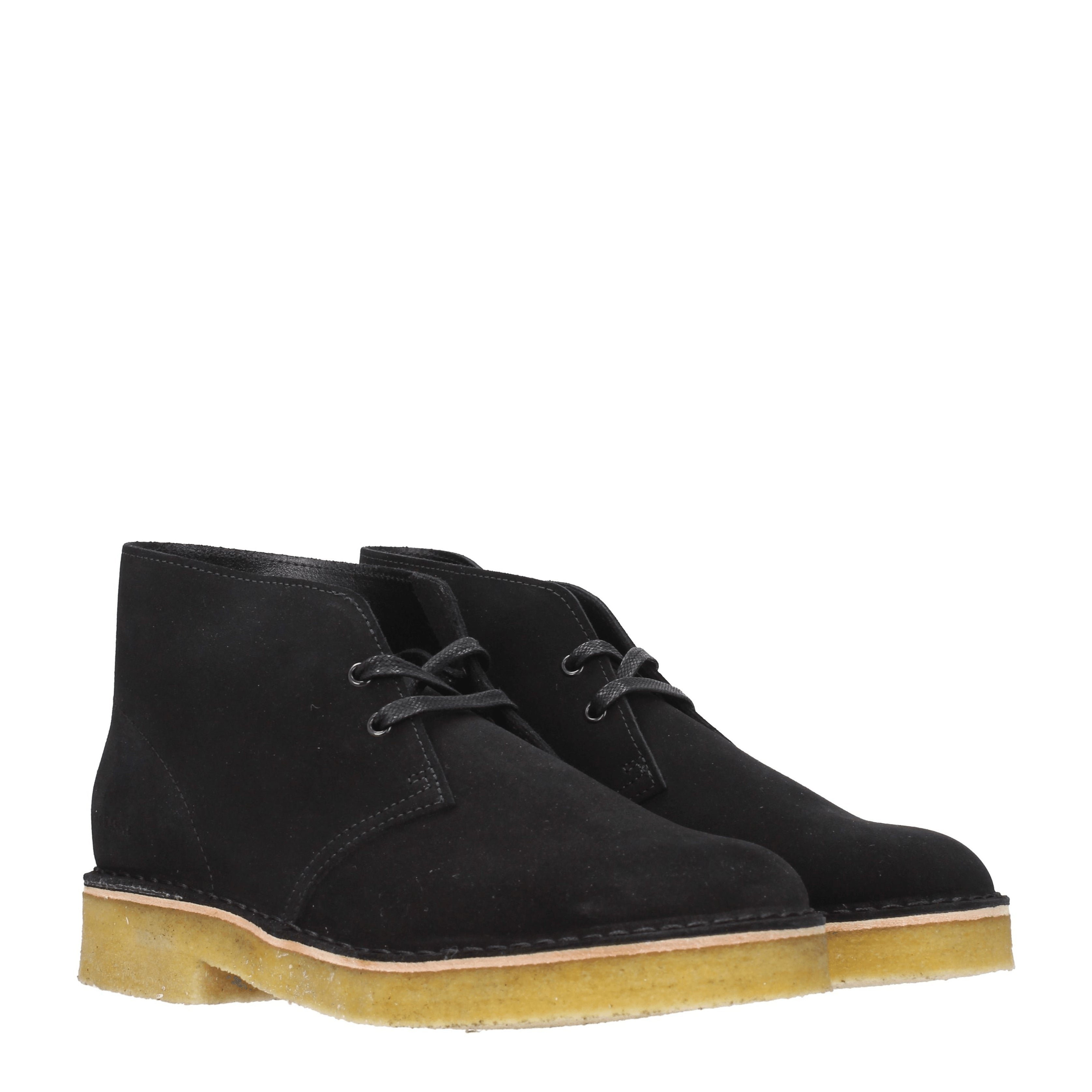 [Clarks] Loafer SS25 DESERTBOOT221SUEDEBLACKSDE