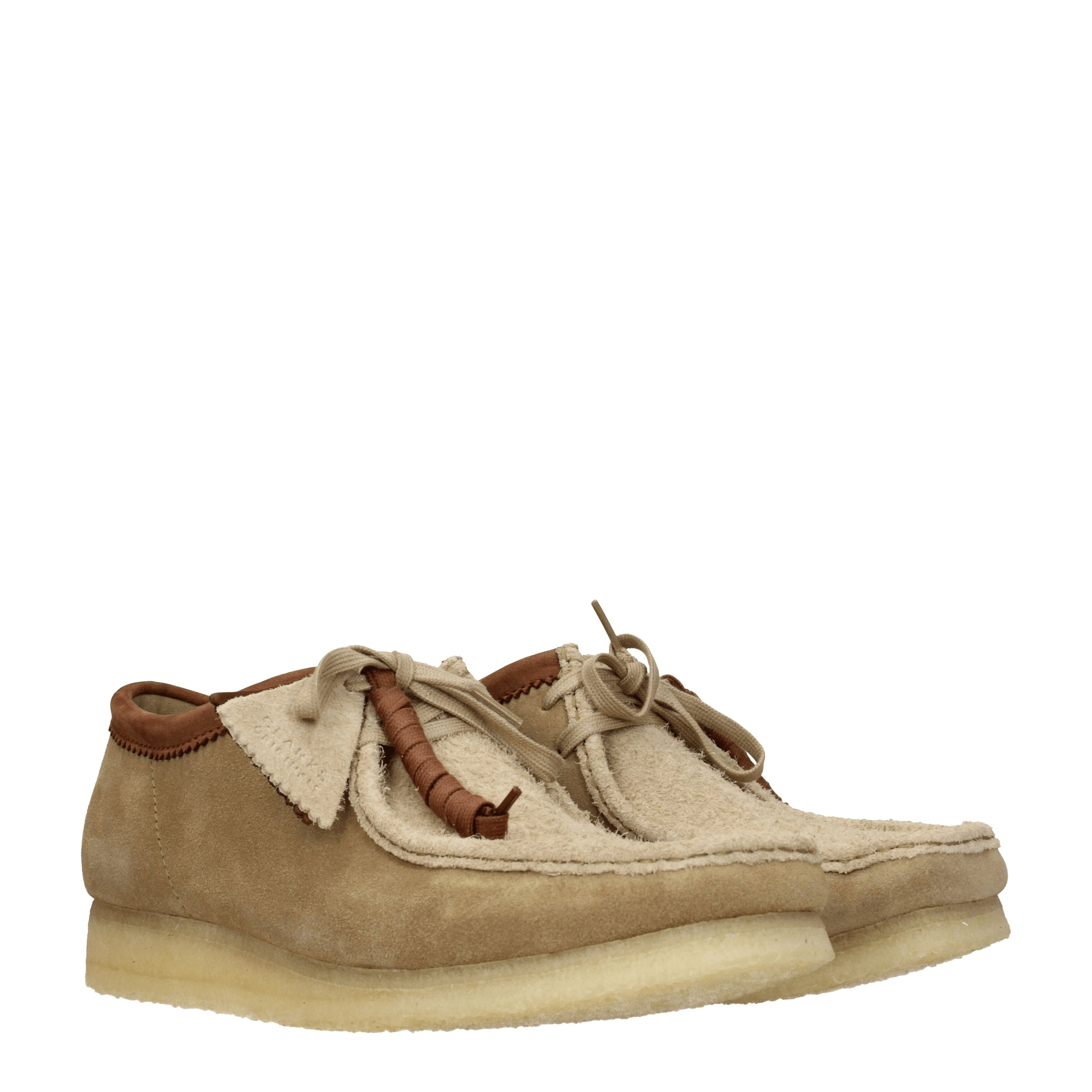 [Clarks] Loafer SS25 WALLABEECAMOSCIOSANDSTONE