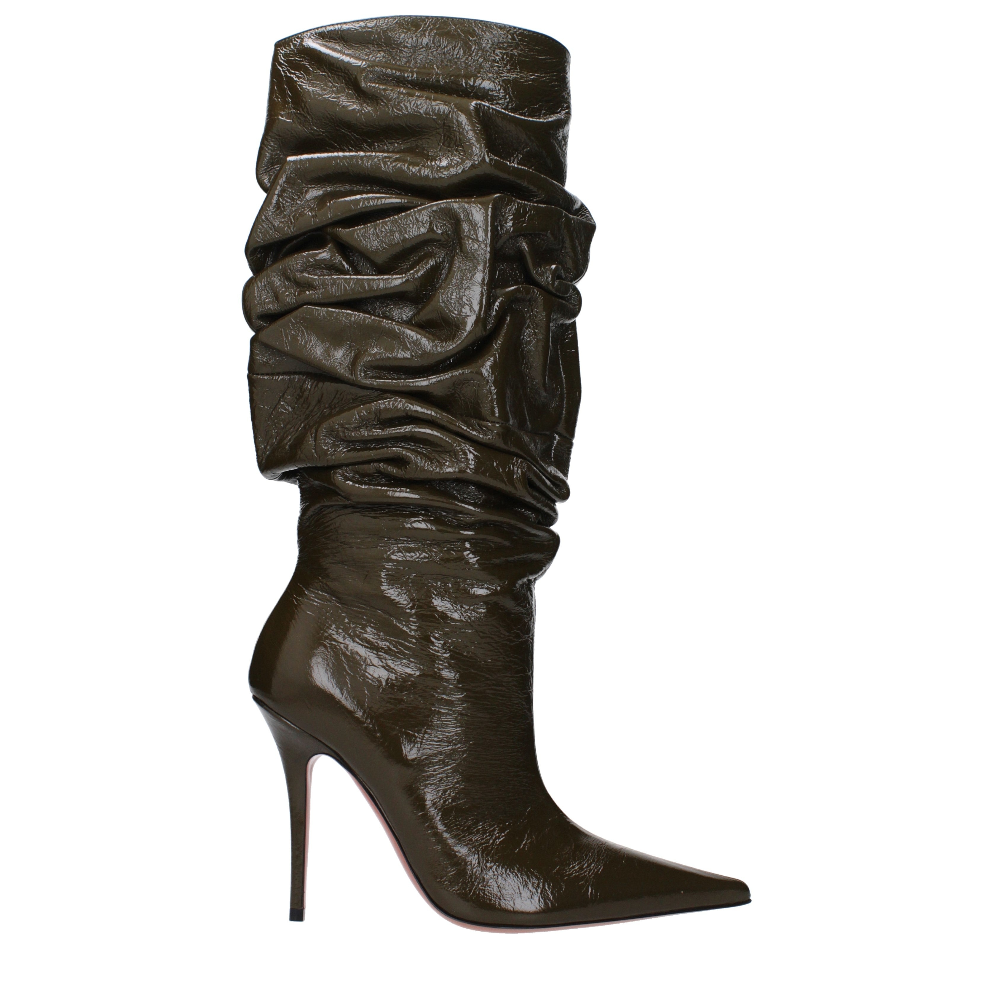 [Amina Muaddi] Long Boots SS25 ANOKBOOTIECRACKLEMUD