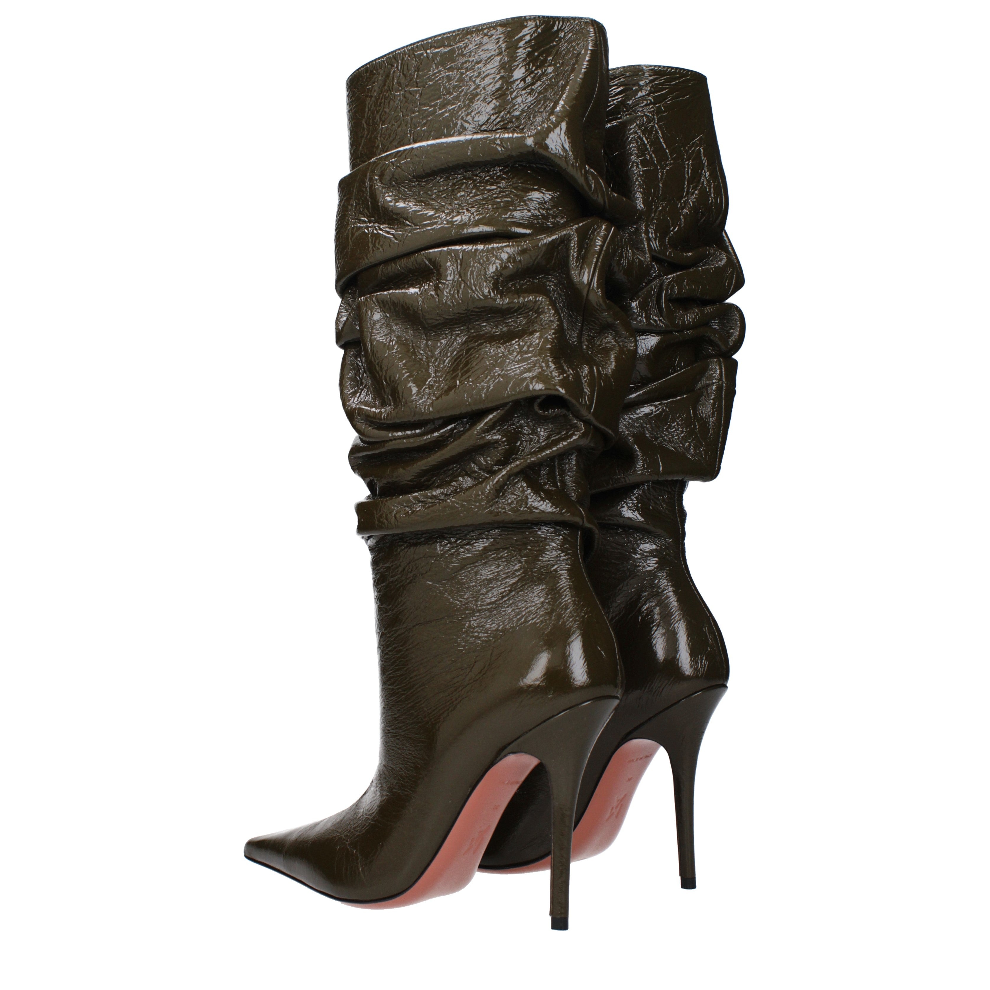 [Amina Muaddi] Long Boots SS25 ANOKBOOTIECRACKLEMUD