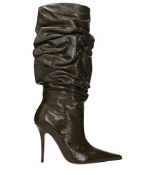 [Amina Muaddi] Long Boots SS25 ANOKBOOTIECRACKLEMUD