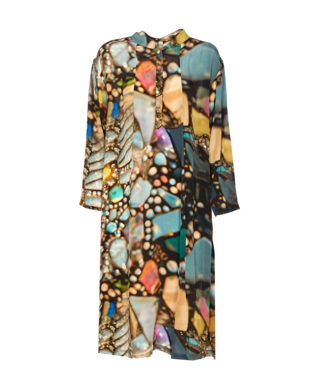 [YAVI] Long sleeve dress SS25 YC18D-210MC-YC18SS-02