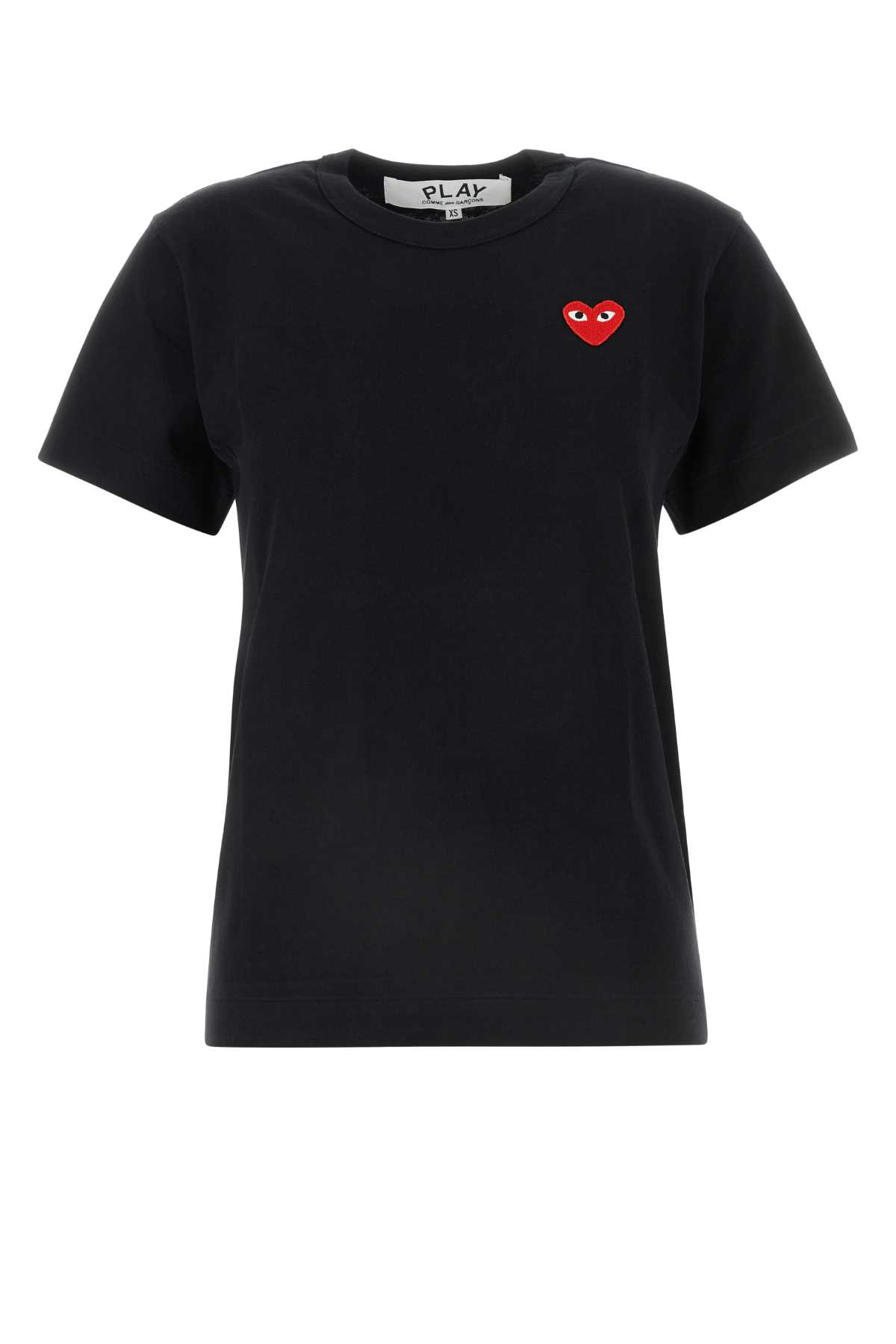 [COMME DES GARCONS PLAY] T-shirts Short Sleeve SS26 AXT108051 BLACK