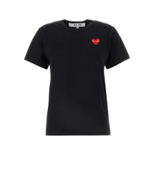 [COMME DES GARCONS PLAY] T-shirts Short Sleeve SS26 AXT108051 BLACK