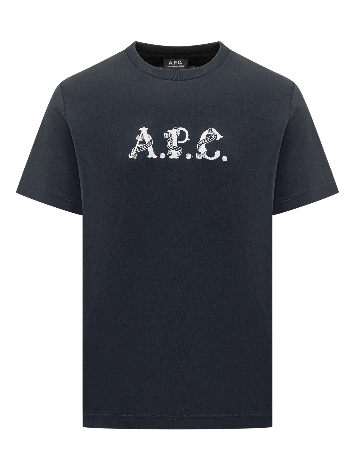 [Apc] T-shirts Short Sleeve FW25 COHGSM26543 DARK NAVY
