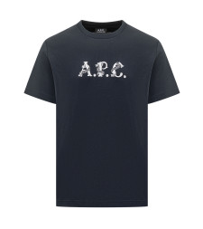 [Apc] T-shirts Short Sleeve FW25 COHGSM26543 DARK NAVY