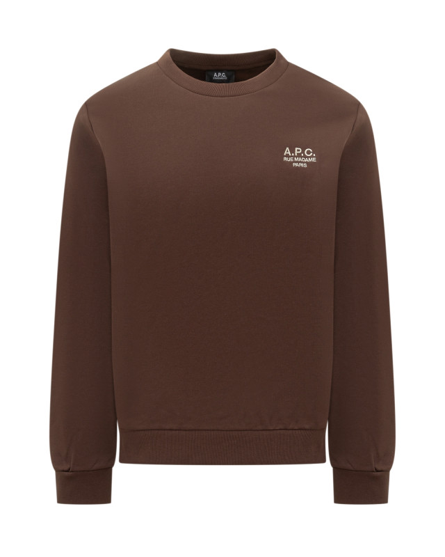 [Apc] Sweatshirt FW25 COHBVM27913 ECRU BROWN