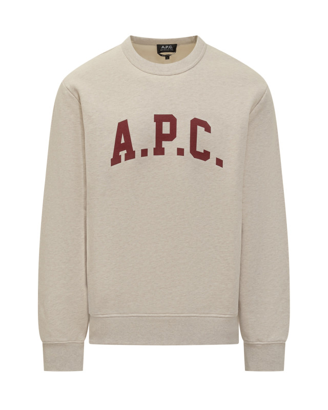 [Apc] Sweatshirt FW25 COHBRH37012 ECRU CHINE