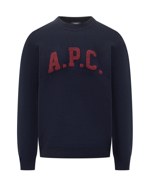 [Apc] Knitwear FW25 WVBDKH23458 DARK NAVY