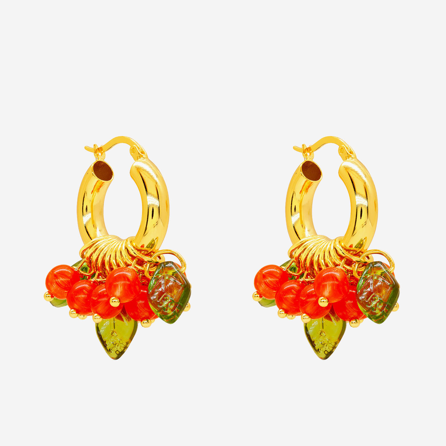 [ANNELE] Earring FW25 LINGONBERRYBERET