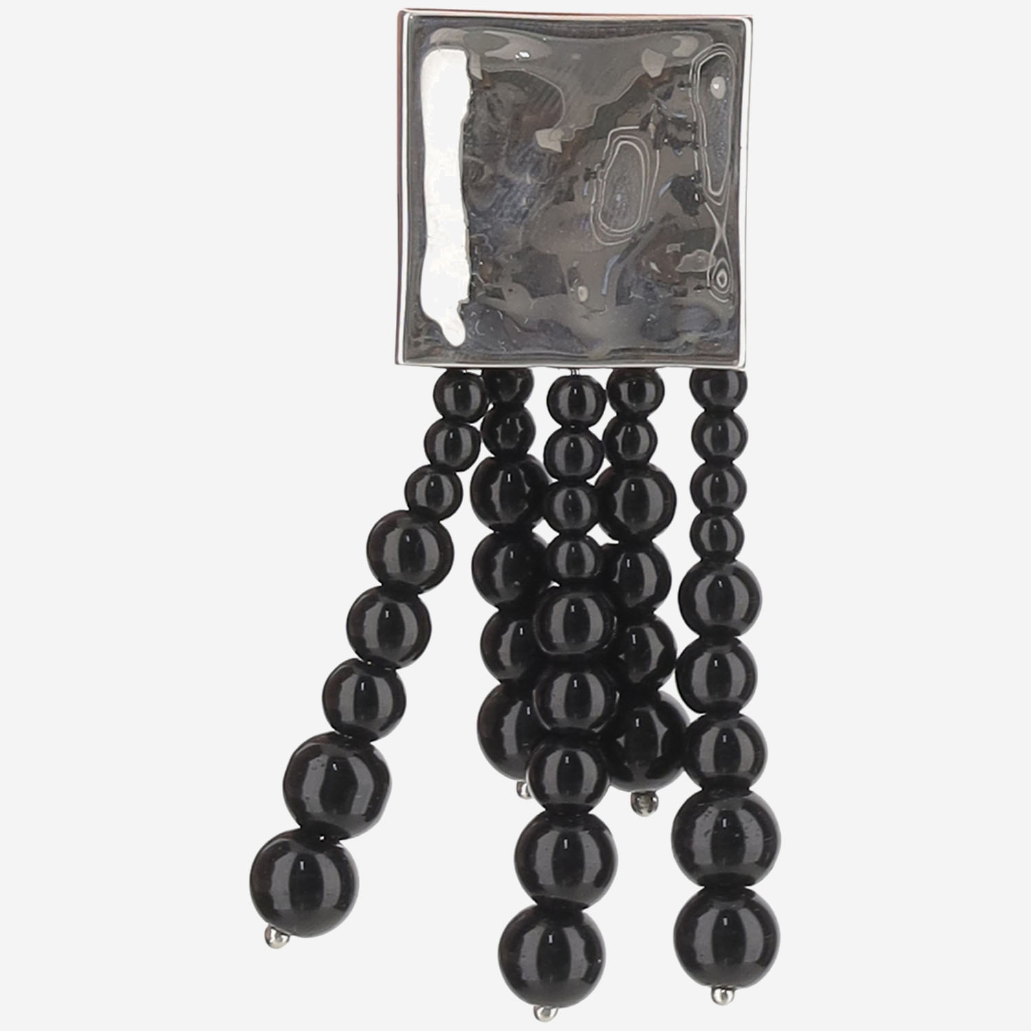 [Niccolo' Pasqualetti] Earring SS25 HE01PALBBLACKSILVER