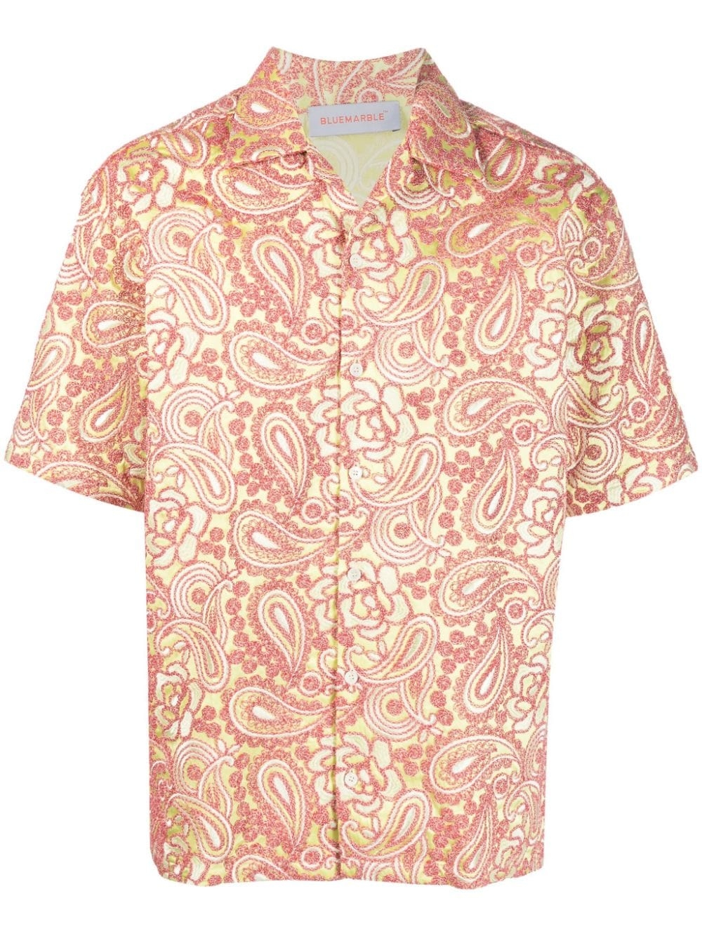[Bluemarble] Shirts Short Sleeve SS23 SH01FT10A23RED
