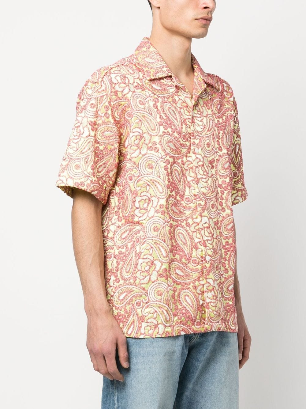 [Bluemarble] Shirts Short Sleeve SS23 SH01FT10A23RED