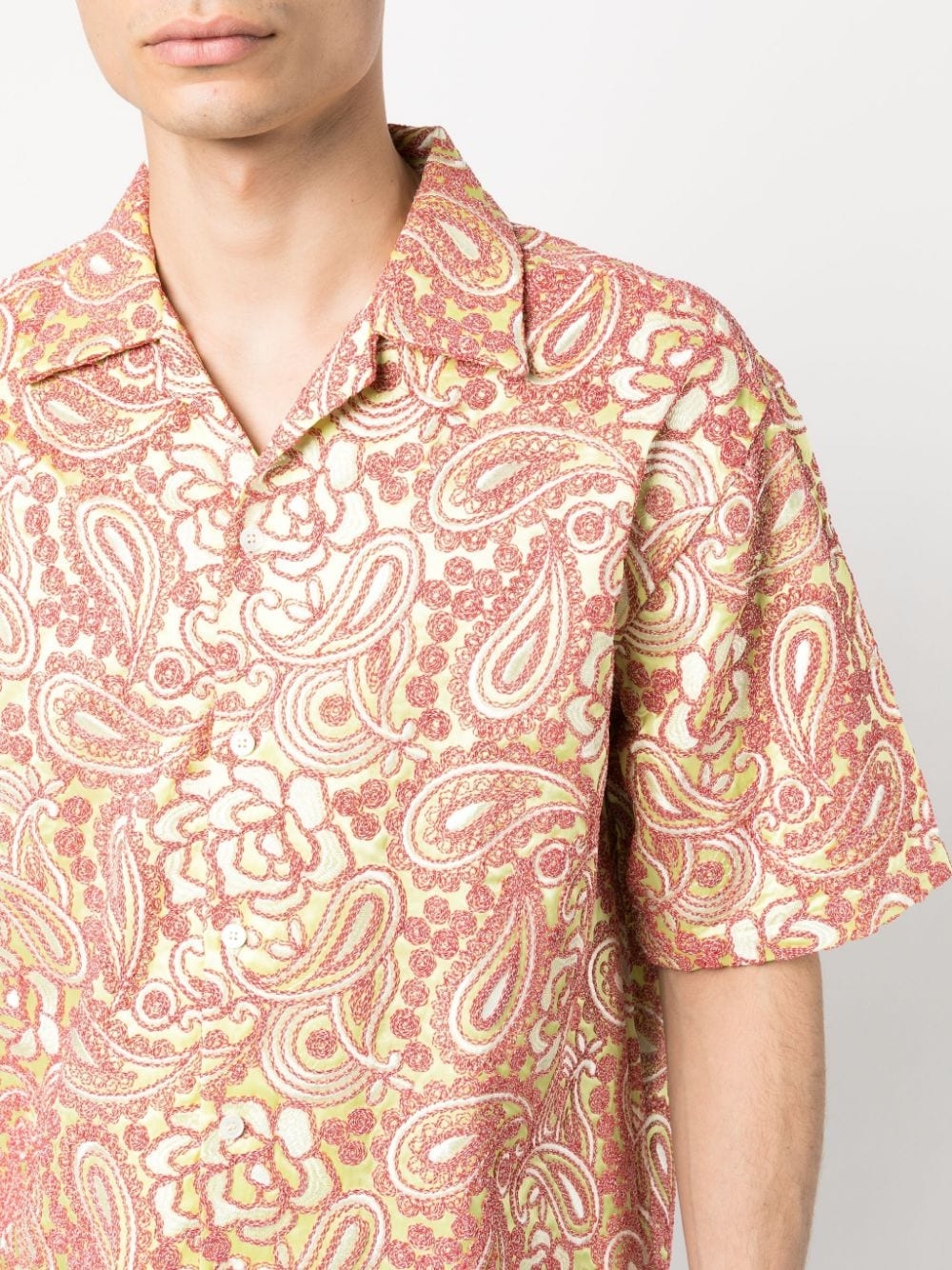 [Bluemarble] Shirts Short Sleeve SS23 SH01FT10A23RED