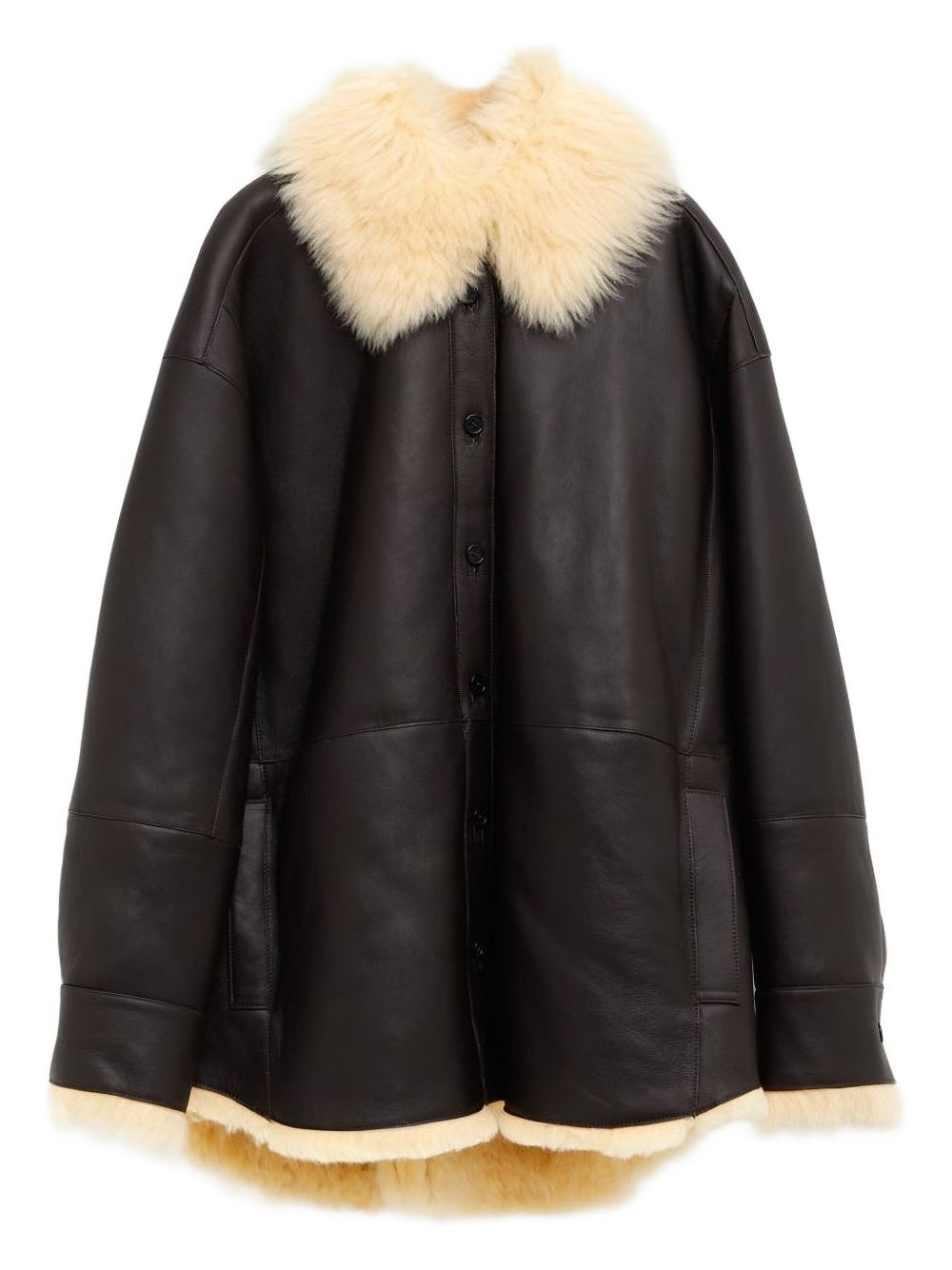 [Acne Studios] Leather Jacket FW25 A70205BXJ