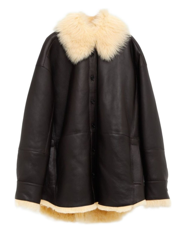 [Acne Studios] Leather Jacket FW25 A70205BXJ