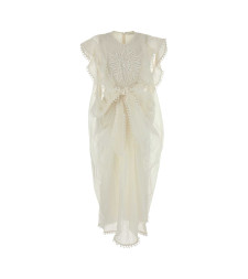 [Zimmermann] Sleeveless dress SS25 2928DS253 IVO
