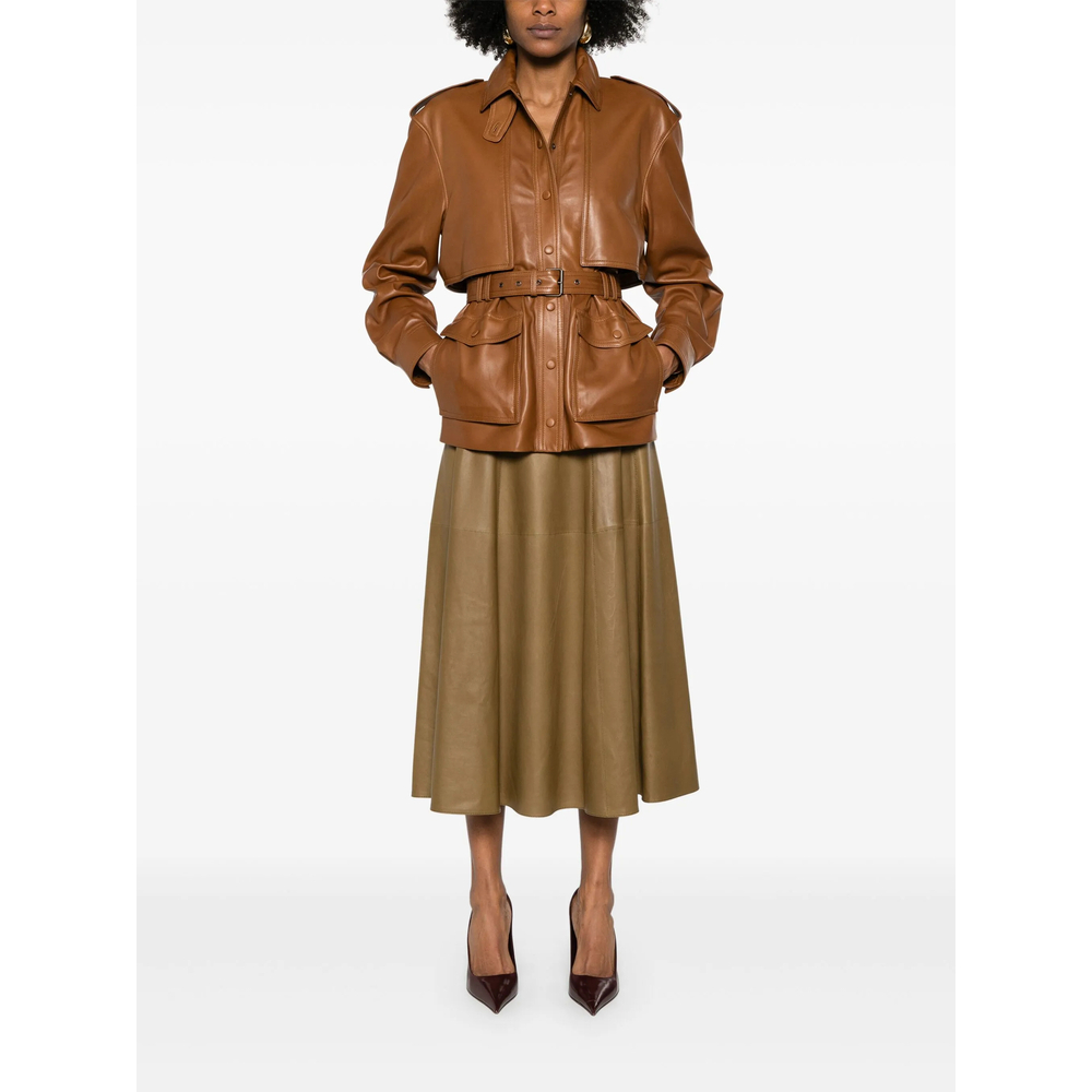 [Saint Laurent] Midi skirt SS25 815238 Y5OA2 3265