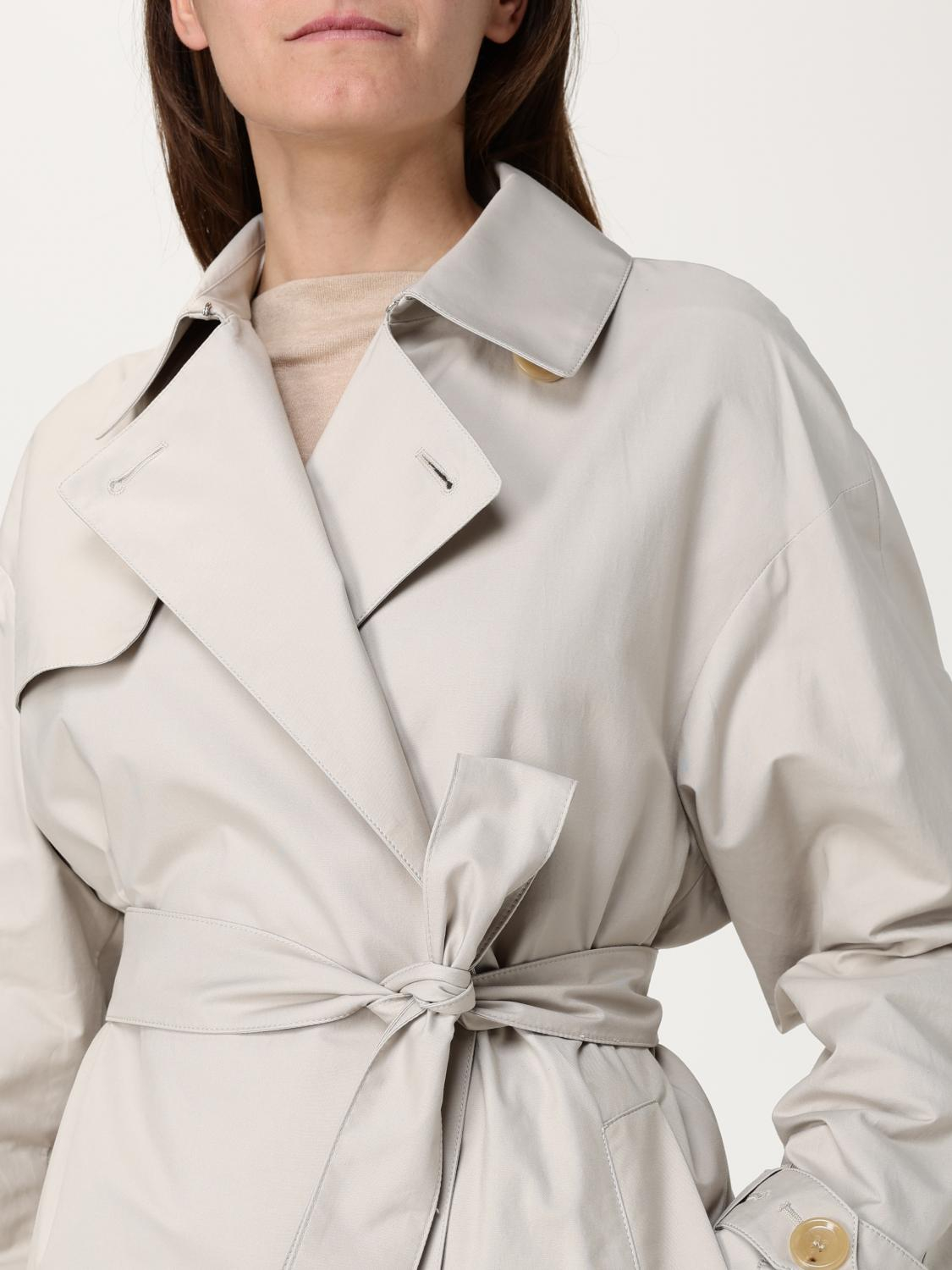 [MAX MARA THE CUBE] Trench Coat FW25 2519021064600 002