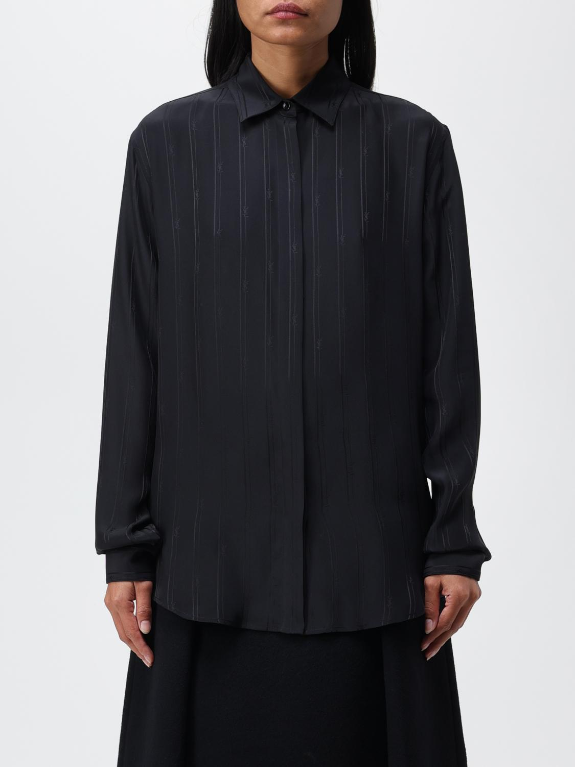 [Saint Laurent] Shirts Long Sleeve FW25 758125Y6H39 1000