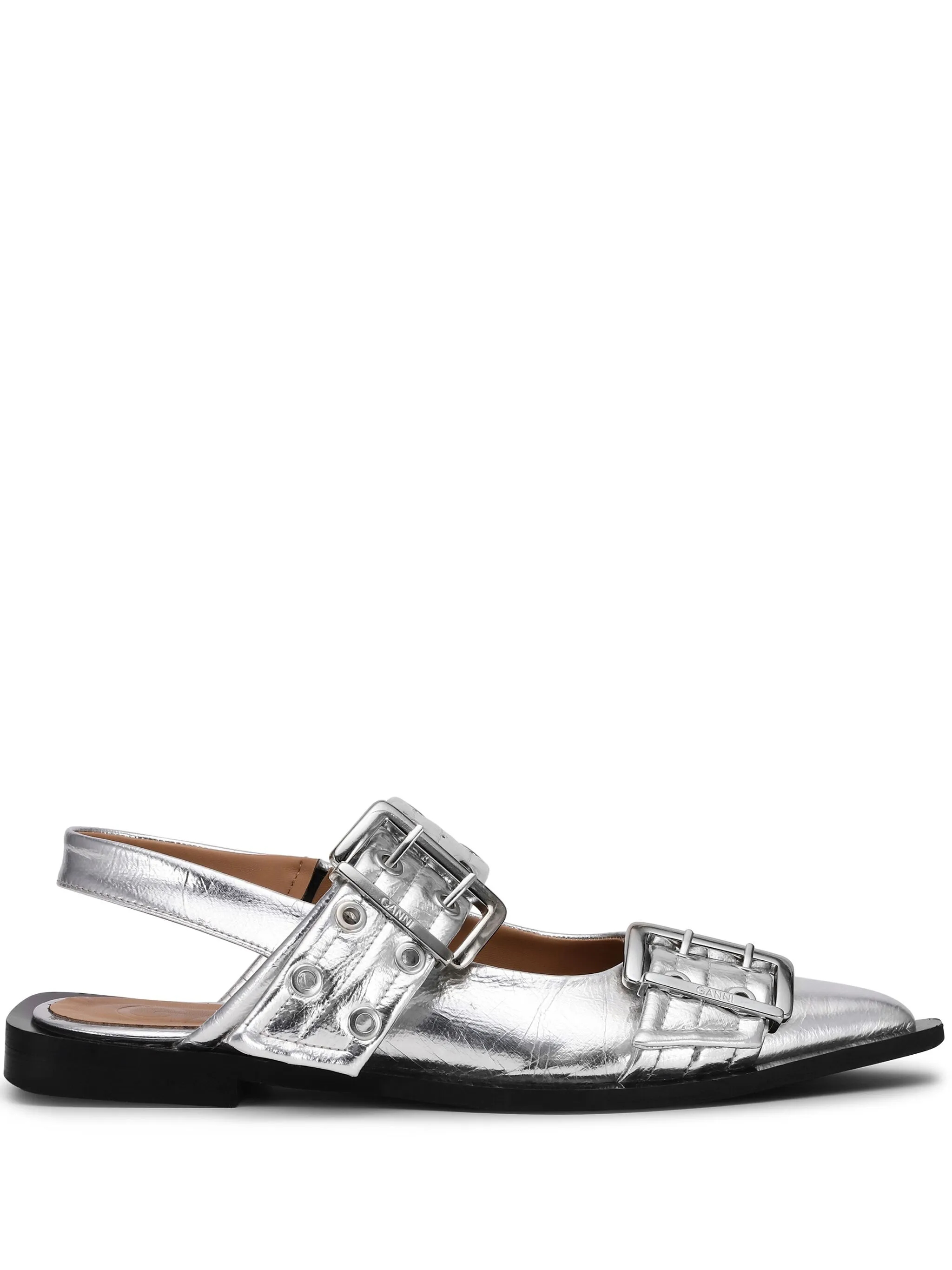 [GANNI] Flat shoes SS25 S2725018